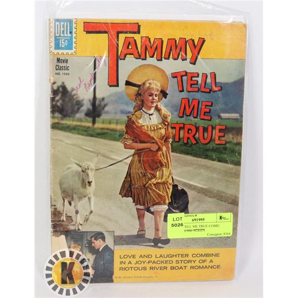 TAMMY TELL ME TRUE COMIC BOOK ARCHIE SERIES