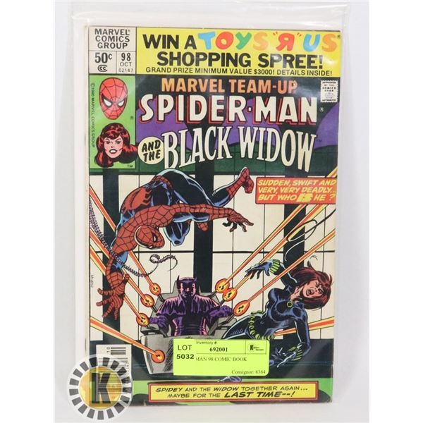 SPIDER-MAN 98 COMIC BOOK