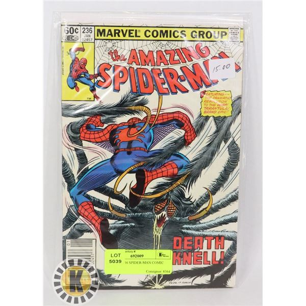 MARVEL 236 SPIDER-MAN COMIC BOOK