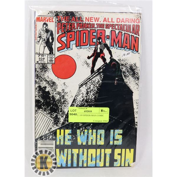 MARVEL 109 SPIDER-MAN COMIC BOOK