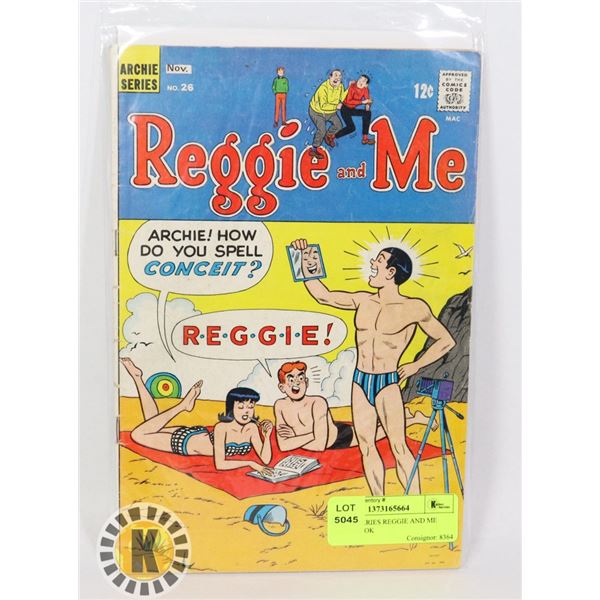 ARCHIE SERIES REGGIE AND ME COMIC BOOK