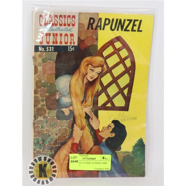 RAPUNZEL CLASSIC JUNIOR COMIC BOOK 531