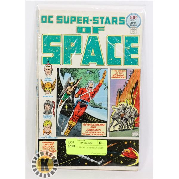 DC SUPER STARS OF SPACE COMIC BOOK