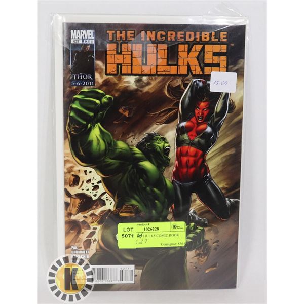 MARVEL 629 HULK5 COMIC BOOK