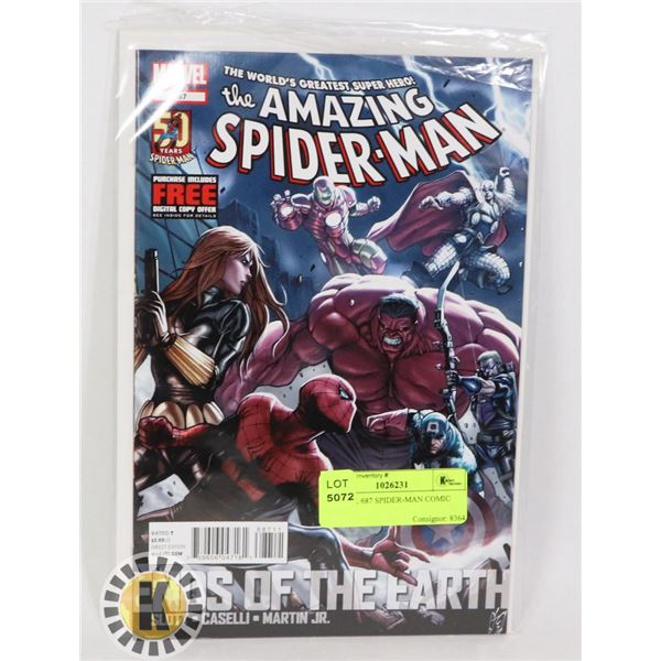 MARVEL 687 SPIDER-MAN COMIC BOOK