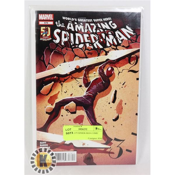 MARVEL 679 SPIDER-MAN COMIC BOOK