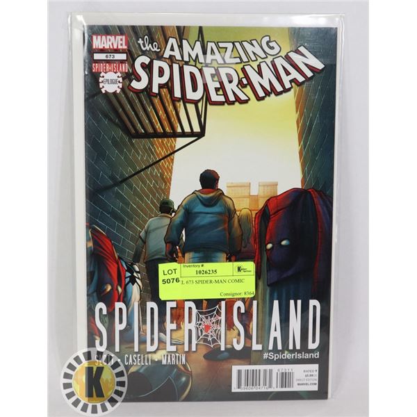 MARVEL 673 SPIDER-MAN COMIC BOOK