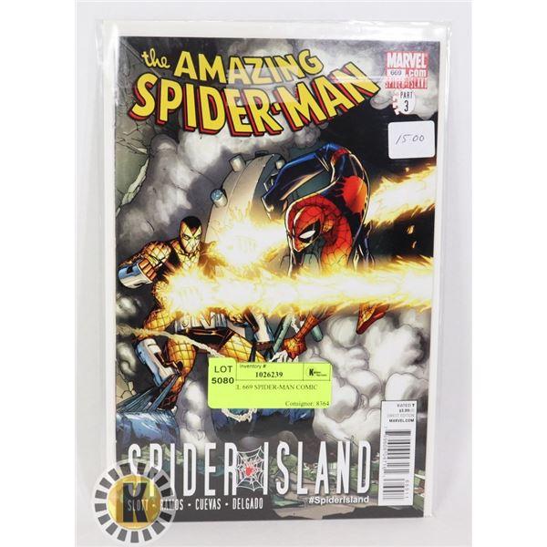MARVEL 669 SPIDER-MAN COMIC BOOK