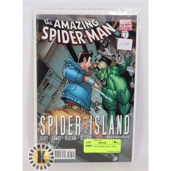 MARVEL 668 SPIDER-MAN COMIC BOOK