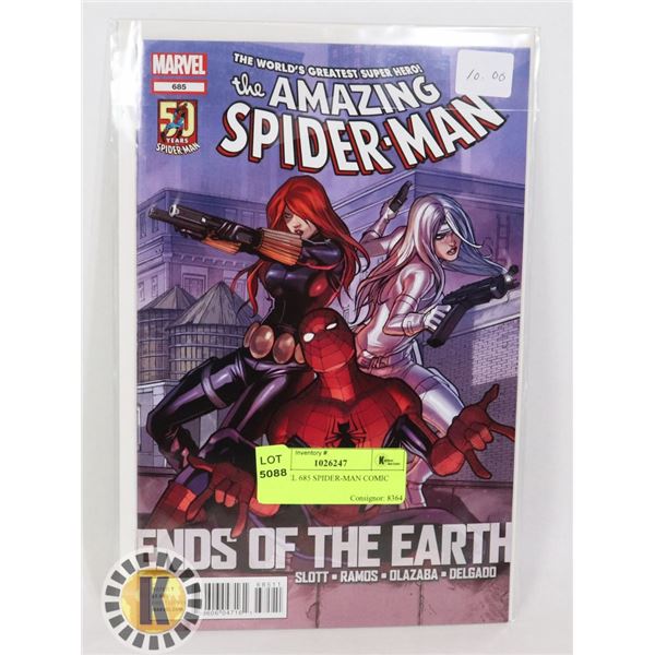 MARVEL 685 SPIDER-MAN COMIC BOOK