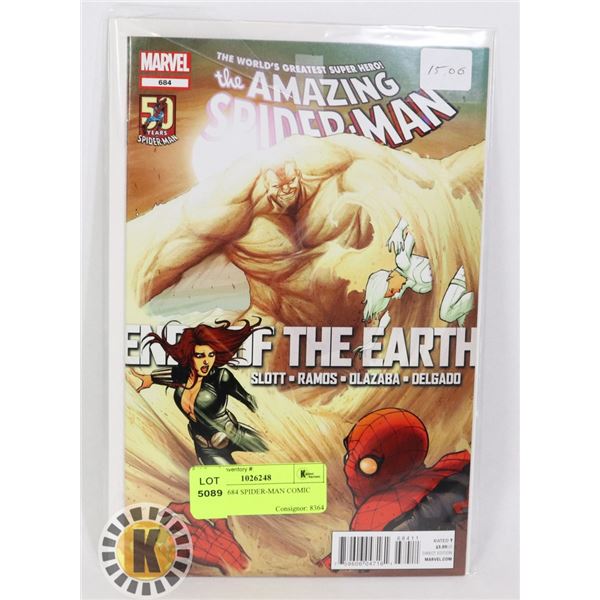 MARVEL 684 SPIDER-MAN COMIC BOOK
