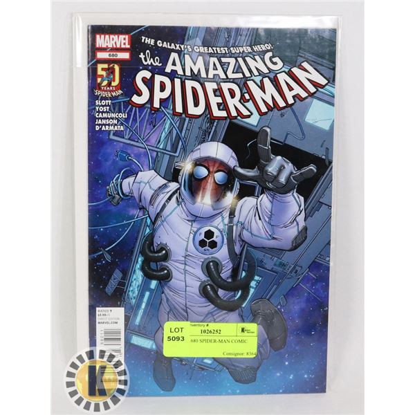 MARVEL 680 SPIDER-MAN COMIC BOOK