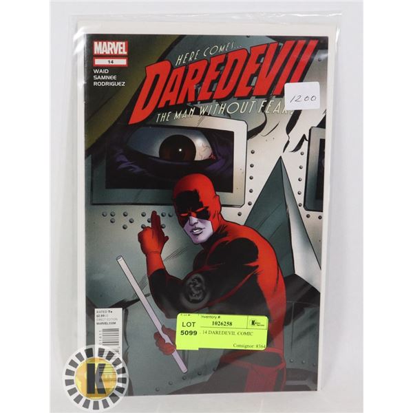 MARVEL 14 DAREDEVIL COMIC BOOK