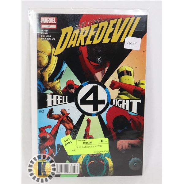 MARVEL 13 DAREDEVIL COMIC BOOK