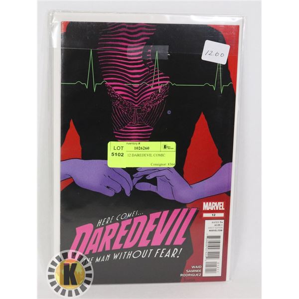 MARVEL 12 DAREDEVIL COMIC BOOK