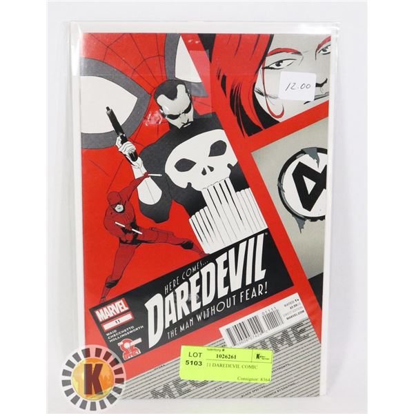 MARVEL 11 DAREDEVIL COMIC BOOK