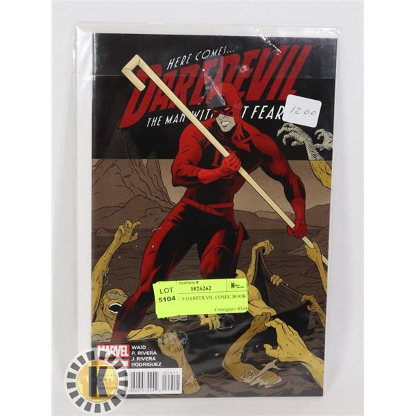 MARVEL 9 DAREDEVIL COMIC BOOK