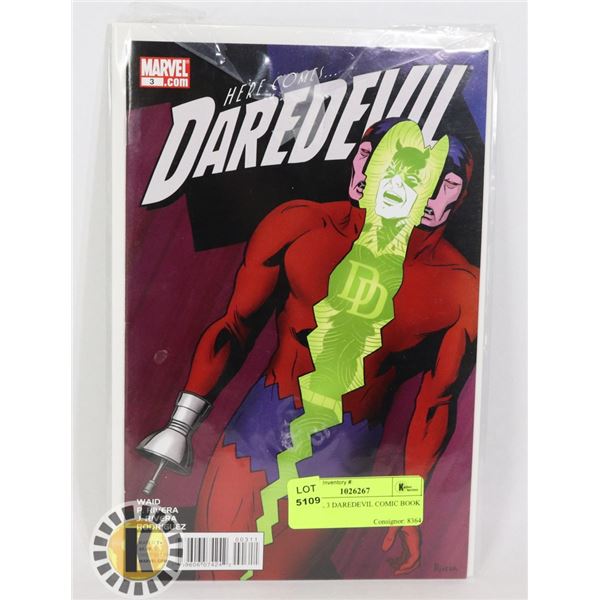 MARVEL 3 DAREDEVIL COMIC BOOK