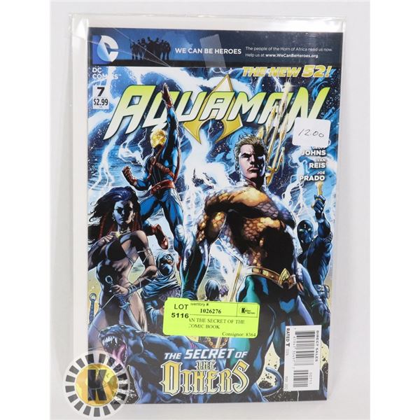 AQUAMAN THE SECRET OF THE OTHERS COMIC BOOK