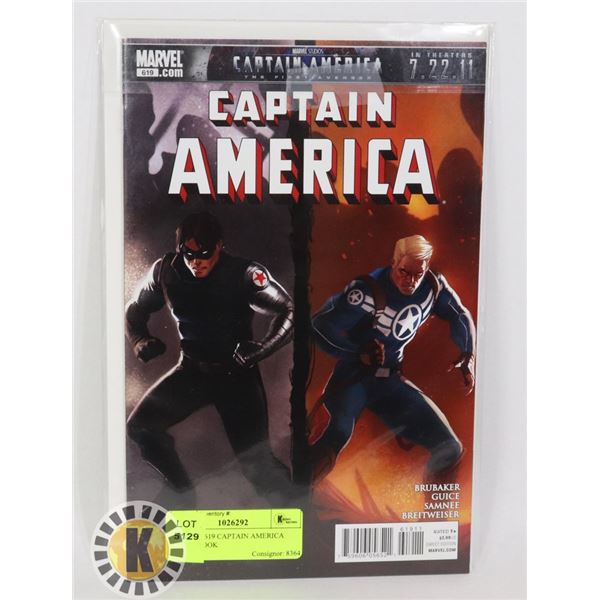 MARVEL 619 CAPTAIN AMERICA COMIC BOOK