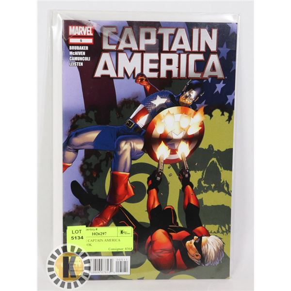 MARVEL 5 CAPTAIN AMERICA COMIC BOOK
