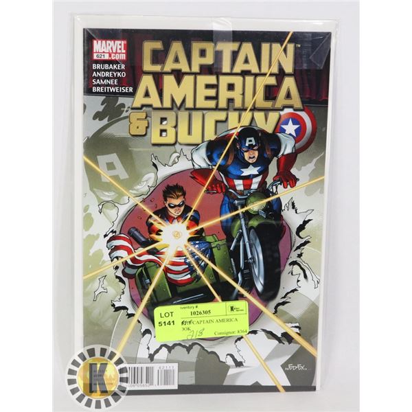 MARVEL 6218 CAPTAIN AMERICA COMIC BOOK