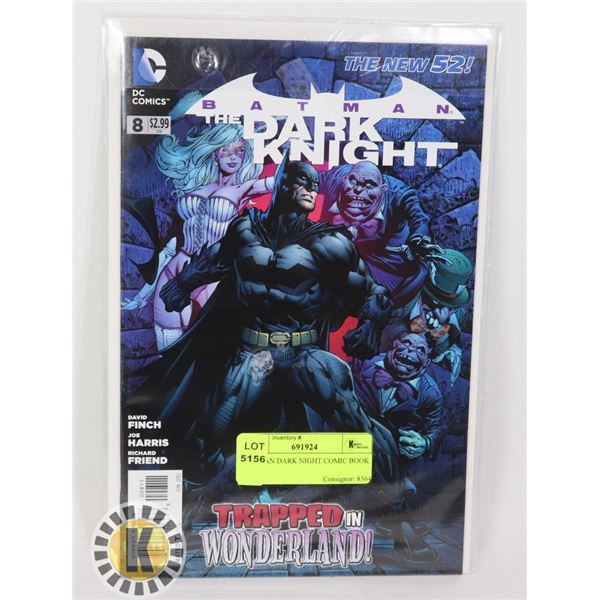 BATMAN DARK NIGHT COMIC BOOK