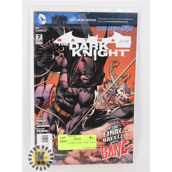 BATMAN DARK NIGHT COMIC BOOK