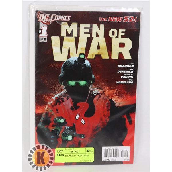 DC COMICS MEN OF WAR COMIC BOOK