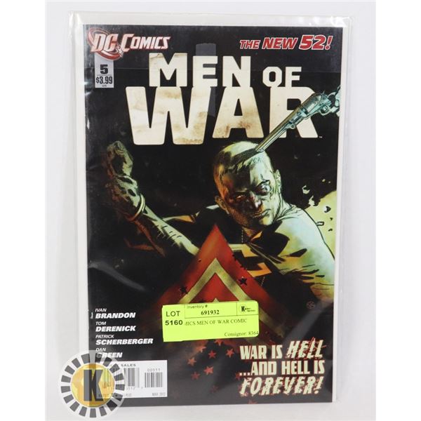 DC COMICS MEN OF WAR COMIC BOOK