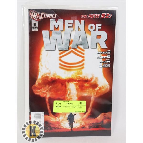 DC COMICS MEN OF WAR COMIC BOOK