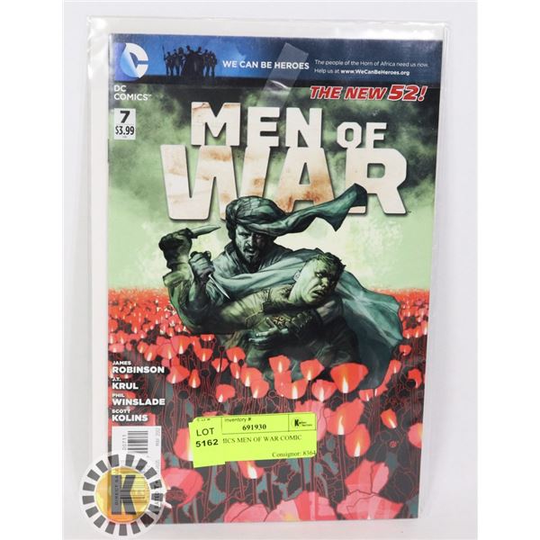 DC COMICS MEN OF WAR COMIC BOOK