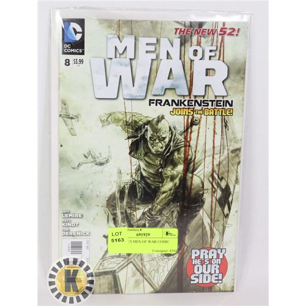 DC COMICS MEN OF WAR COMIC BOOK