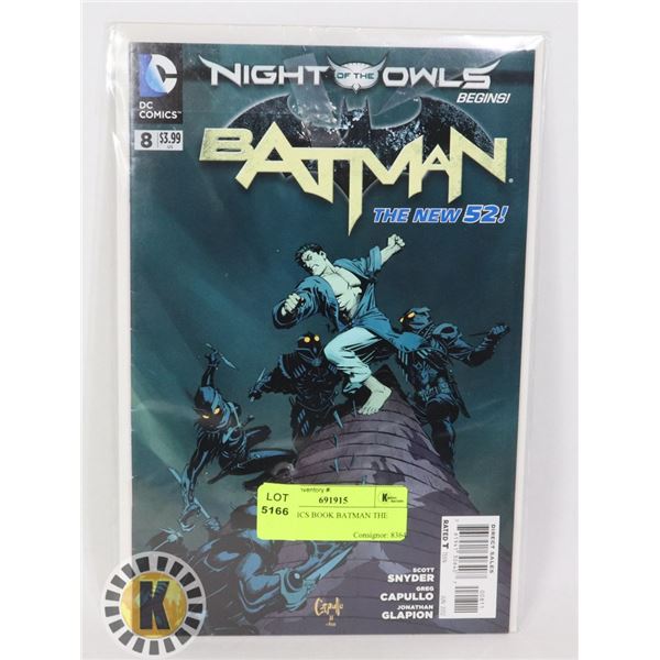 DC COMICS BOOK BATMAN THE NEW 52