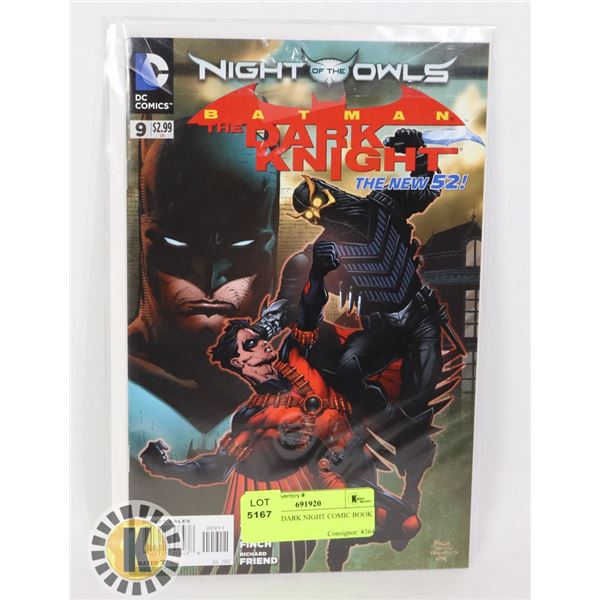 BATMAN DARK NIGHT COMIC BOOK