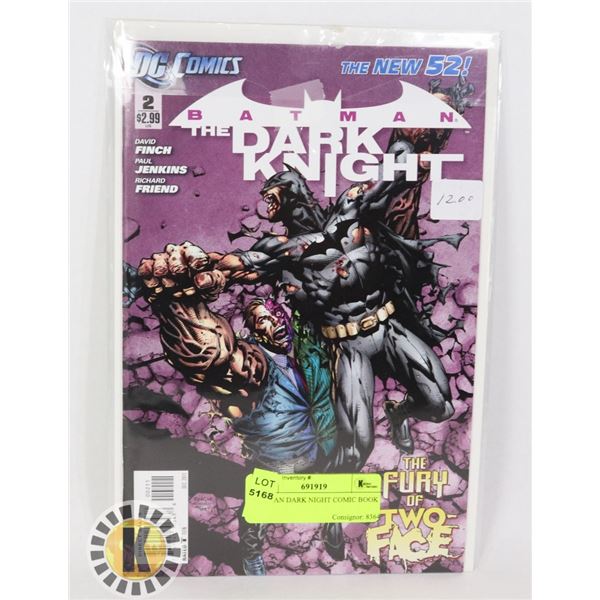 BATMAN DARK NIGHT COMIC BOOK