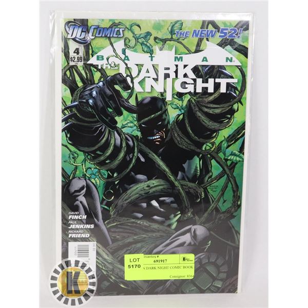 BATMAN DARK NIGHT COMIC BOOK