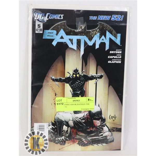 DC COMICS BOOK BATMAN THE NEW 52