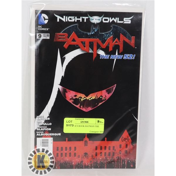 DC COMICS BOOK BATMAN THE NEW 52