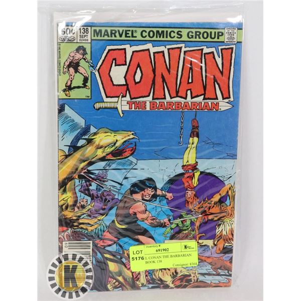 MARVEL CONAN THE BARBARIAN COMIC BOOK 138