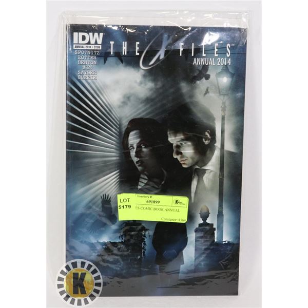 THE X FILES COMIC BOOK ANNUAL 2014