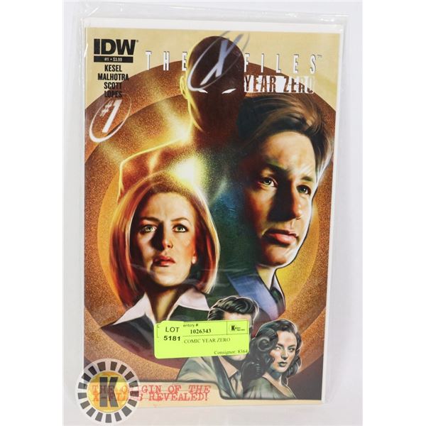 THE X FILES COMIC YEAR ZERO