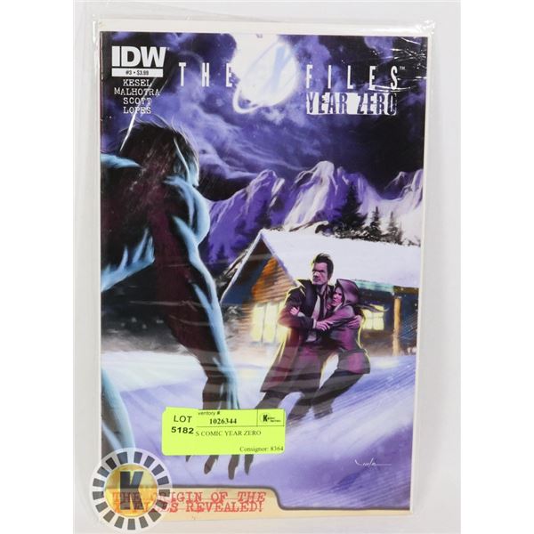 THE X FILES COMIC YEAR ZERO