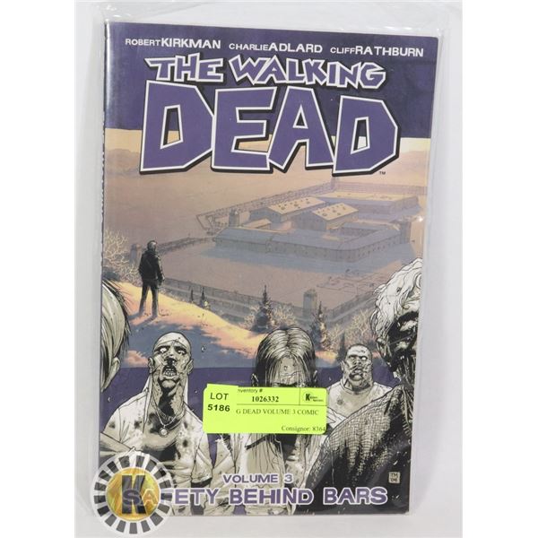 WALKING DEAD VOLUME 3 COMIC BOOK
