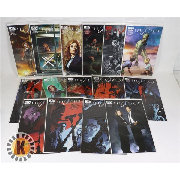 THE X FILES COMIC BOOK PACK OF 15 SEASON 10