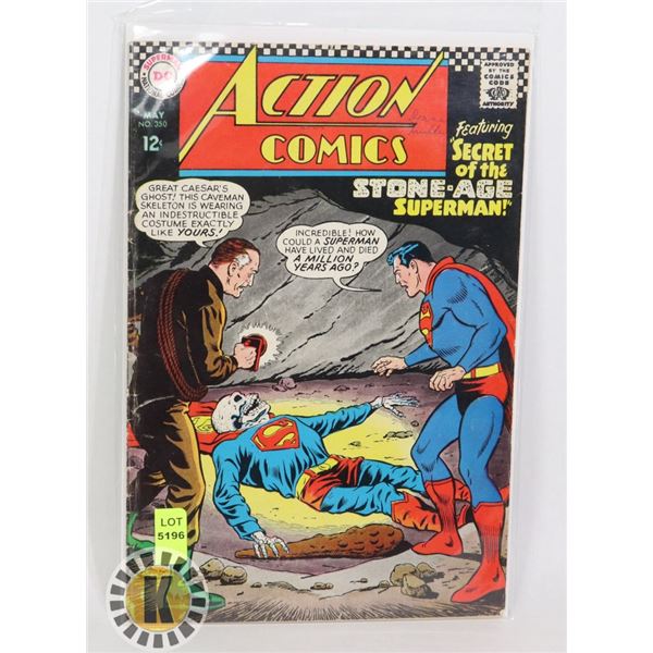 DC COMICS "SECRETE OF THE STONE-AGE SUPERMAN"