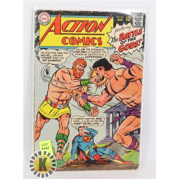 DC COMICS "THE BATTLE OF THE GODS!"