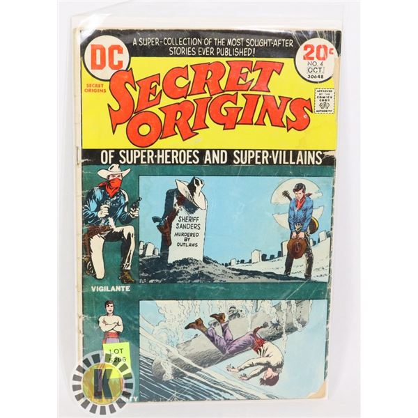 DC COMICS SECRET ORIGINS