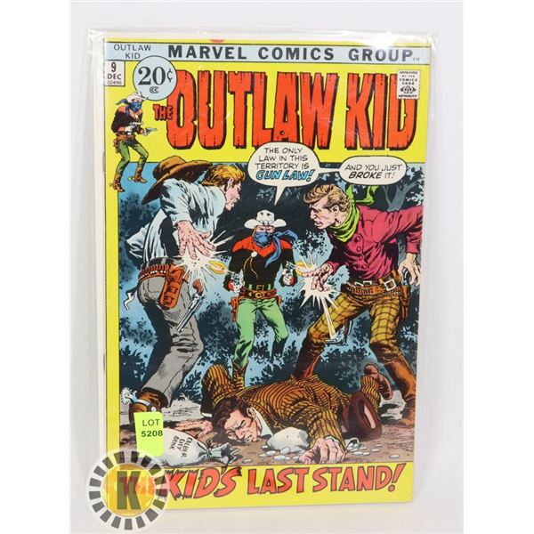 MARVEL COMICS "THE OUTLAW KID"