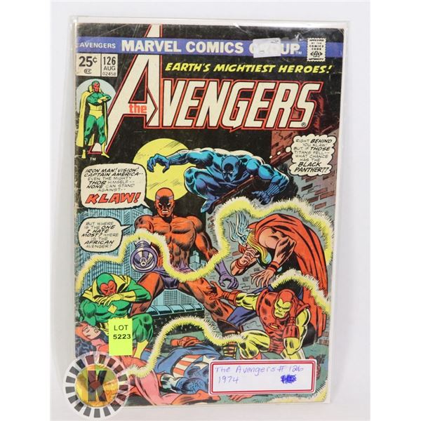 MARVEL COMICS AVENGERS "EARTH'S MIGHTIEST HEROES"